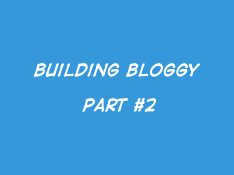 Bloggy #2 -Bloggy: Understanding the JSON API specification