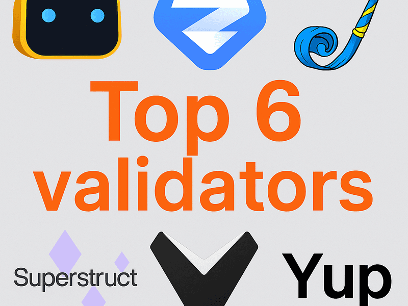 Top 6 Validation libraries for JavaScript in 2025