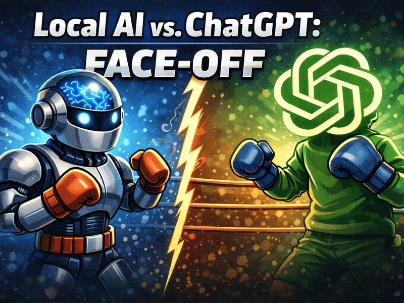 Local AI vs. ChatGPT: Face-off