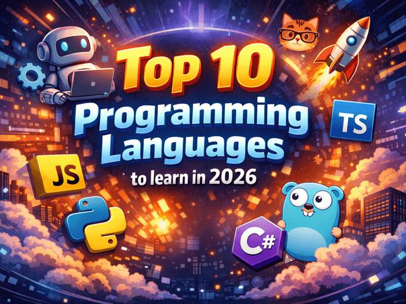 Picking the Right Tool: Top 10 Programming Languages to learn in 2026