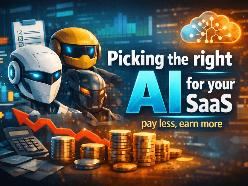 Picking the right AI for your SaaS